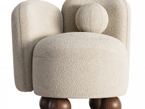 Armchair Manon by NohoHome Modelo 3D