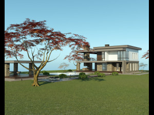 Villa for family 2 3Dモデル