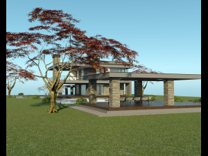 Villa for family 2 3D Модель