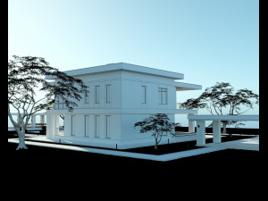 Villa for family 2 3D Модель