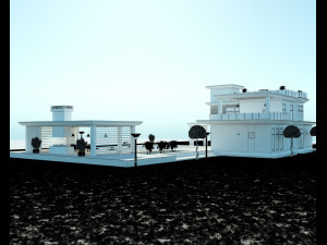Villa for family 3 3D Модель