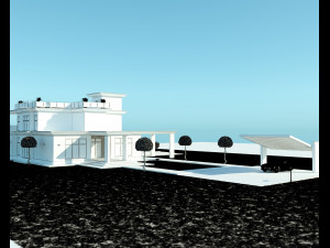 Villa for family 3 3D Модель