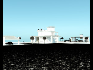 Villa for family 3 3D Модель
