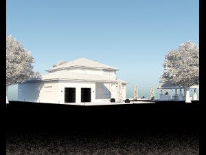 Villa for family 3 3D Модель