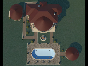 Villa for family 5 3Dモデル