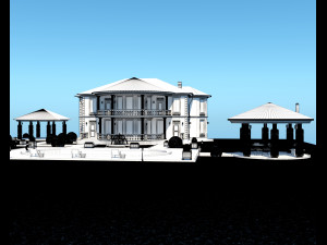 Villa for family 5 3Dモデル