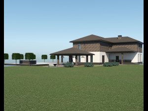 Villa for family 6 3D 모델
