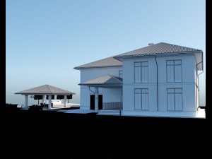 Villa for family 6 3D 모델
