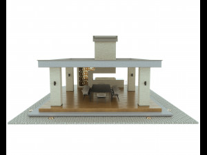 MODERN REST ZONE 3D Model