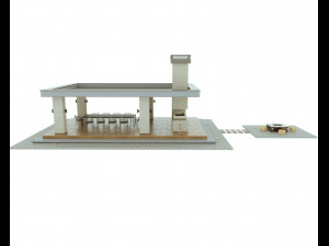MODERN REST ZONE Modelo 3D