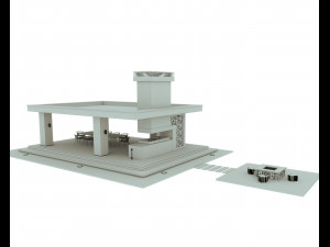 MODERN REST ZONE Modelo 3D