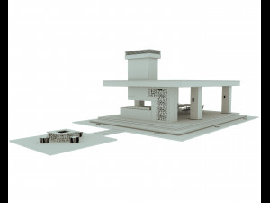 MODERN REST ZONE Modelo 3D