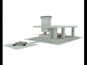 MODERN REST ZONE 3D Model