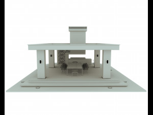 MODERN REST ZONE Modelo 3D