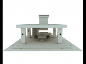 MODERN REST ZONE 3D Model