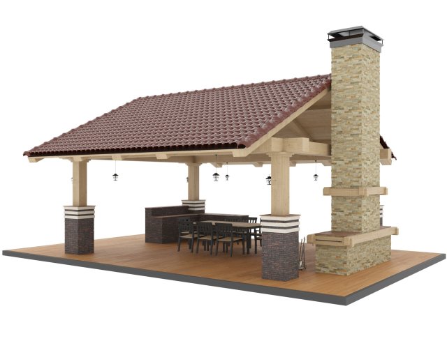 MANGAL ZONE 3D Модель .c4d .max .obj .3ds .fbx .stl .blend 