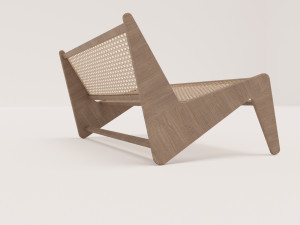 WOOD BENCH 3D 模型