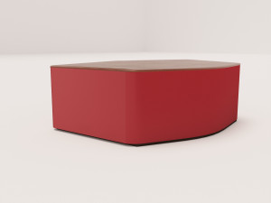SOFA RED Model 3D