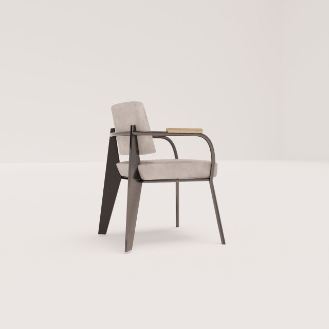 CHAIR 3D Модель .c4d .max .obj .3ds .fbx .stl .blend 
