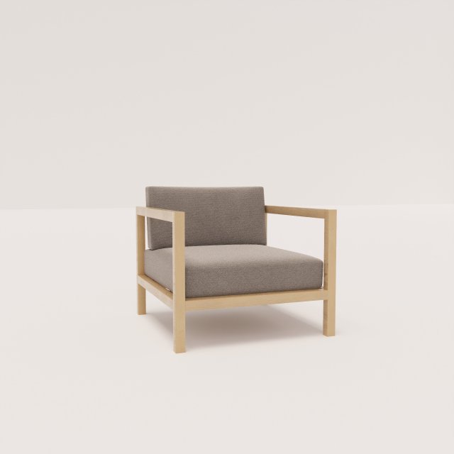 ARMCHAIR Modello 3D .c4d .max .obj .3ds .fbx .stl .blend