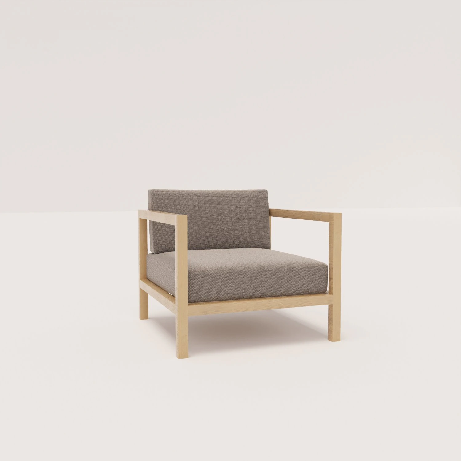 ARMCHAIR 3D Model .c4d .max .obj .3ds .fbx .stl .blend 