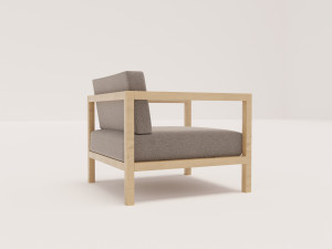 ARMCHAIR Modello 3D
