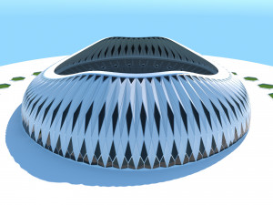 MOON STADIUM Modelo 3D
