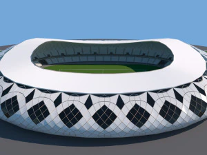 FOOTBALL STADIUM 3D Model
