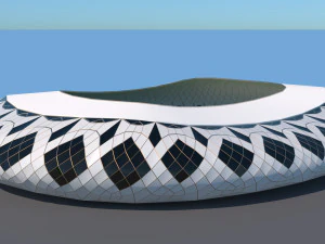 FOOTBALL STADIUM 3D Model