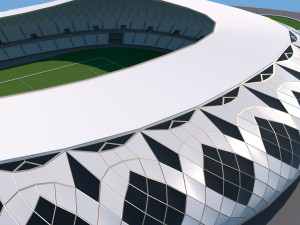FOOTBALL STADIUM 3D Модель