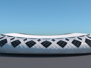 FOOTBALL STADIUM 3D Модель