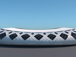 FOOTBALL STADIUM 3D Model