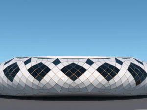 FOOTBALL STADIUM 3D Model