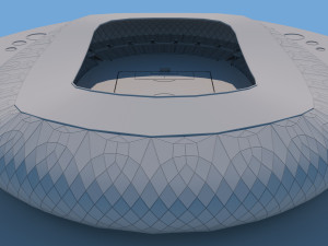 FOOTBALL STADIUM 3D Модель