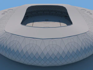 FOOTBALL STADIUM 3D Model
