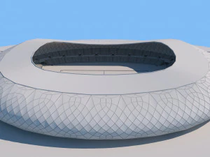 FOOTBALL STADIUM 3D Model