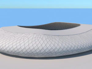 FOOTBALL STADIUM 3D Model