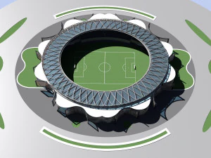 ARMOR STADIUM 3D Model