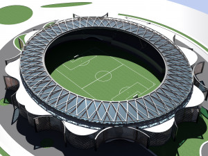 ARMOR STADIUM 3D Model