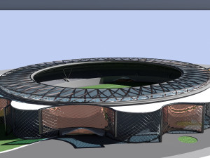 ARMOR STADIUM 3D Model