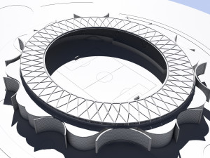 ARMOR STADIUM 3D Model