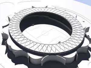 ARMOR STADIUM 3D Model