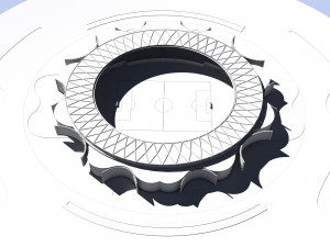 ARMOR STADIUM 3D Model