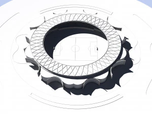 ARMOR STADIUM 3D Model