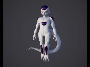 Freeza - Dragon Ball Z High Poly Modelo 3D