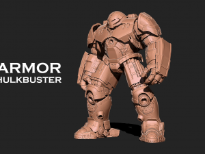 Iron Man - Hulk buster Armor 3D print model 3Dプリントモデル