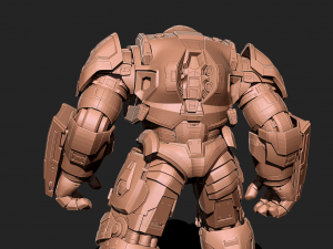 Iron Man - Hulk buster Armor 3D print model 3D Print Model