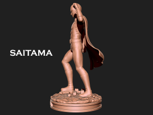One punch man - Saitama 3D print model 3D Druckmodell