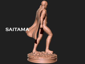One punch man - Saitama 3D print model 3D Druckmodell