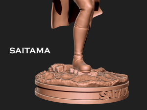 One punch man - Saitama 3D print model 3D Druckmodell